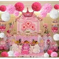 thumbnail image 4 of Décorations Pompon Boule de Fleurs en Papier, 4 of 4