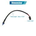 thumbnail image 3 of 2pcs DC 12V T10 Extension Wiring Harness Car LED Light Socket Connector, 3 of 6