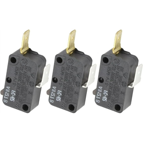 Scaroo W10269458 Microwave Door Switch for GE Replaces WB24X830 3-Pack