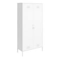 thumbnail image 1 of SystemBuild Evolution Mission District Tall 2 Door Locker Cabinet  in White, 1 of 17
