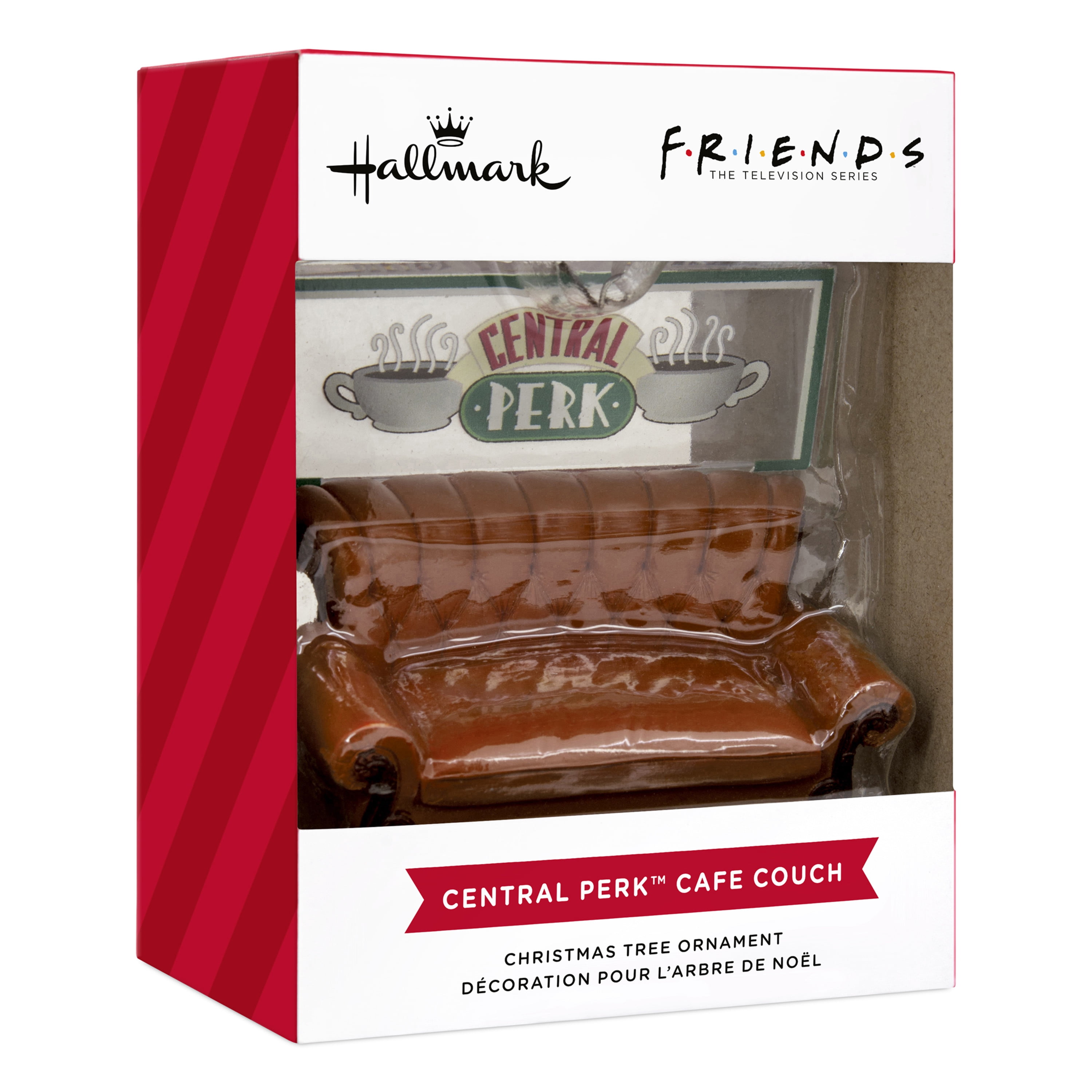 Hallmark Christmas Ornament (Friends Central Perk Cafe Couch), 1 Count