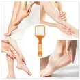 thumbnail image 6 of Unique Bargains 1 Pc Reusable Spatula Shape Foot Scrubber Orange, 6 of 7