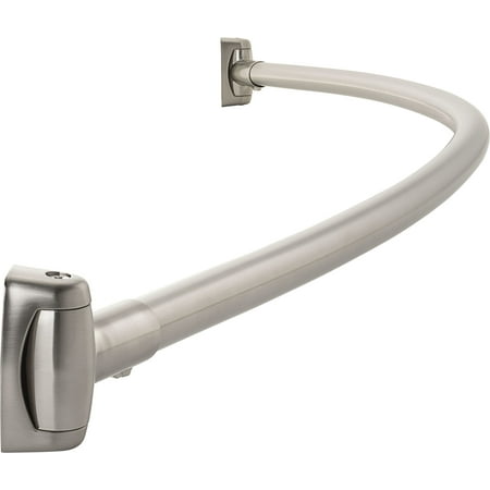 Proflo Pfcsr5 5 Stainless Steel Curved Shower Rod - Nickel
