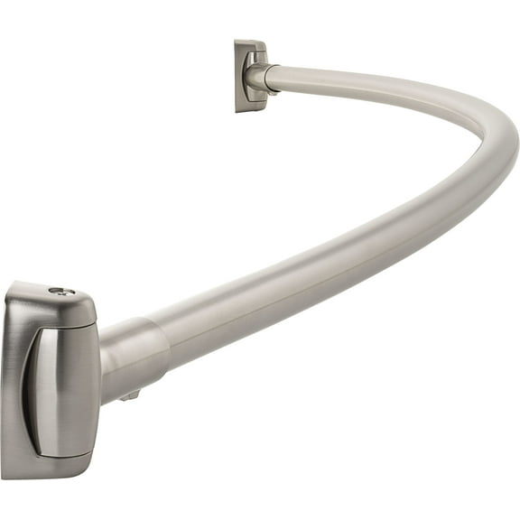 Proflo Pfcsr5 5' Stainless Steel Curved Shower Rod - Nickel