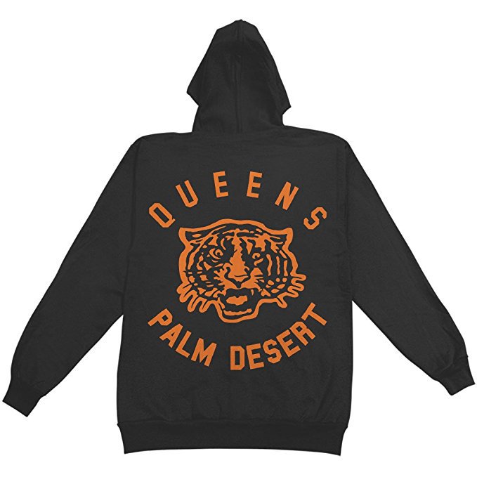 Queens of the Stone Age Tiger Zip Hoodie Sweatshirt - Walmart.com