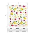 thumbnail image 5 of Lsque Strawberry and Lemon Mailbox Cover Standard Size ,Magnetic Mailbox Covers Post Wraps Letter Box Cover -21x18 in, 5 of 9