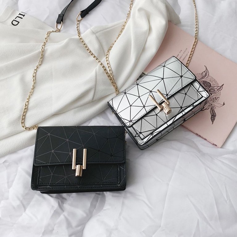 New Fashion Casual Mini Tote Luxury Chain Handbag Ladies Crossbody Female  Messenger Bag Women Shoulder Bags BLACK