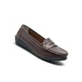 Audeban Women's Penny Loafers Leather Driving Moccasins Comfort Boat