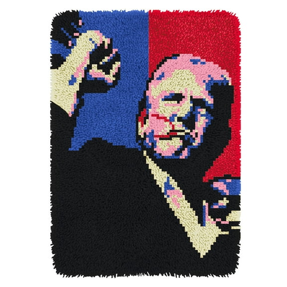 latch hook kits for adults,rug making kit for adults,Latch Hook Rug Kit for Adults Crocheting Carpet Rug Yarn Sofa Cushion Mat Tapestry DIY Carpet Arts Crafts