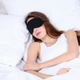 thumbnail image 5 of Sleep Mask 100% Blackout for Sleeping, Ultra Soft Comfortable Adjustable Eye Mask for Travel, Men Women Kids, Light Blocking Blindfold for Nap, Airplane, Home (1 Count), 5 of 6
