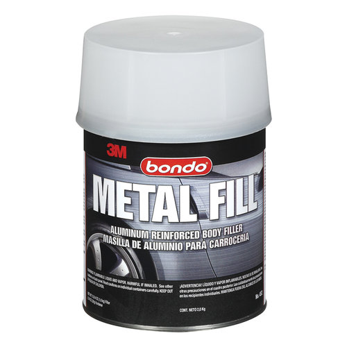 3M Bondo Aluminum Reinforced Metal Filler, 1 Quart