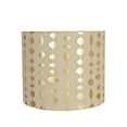 thumbnail image 3 of Aspen Creative 31097 Pantalla de lámpara de construcción de araña con forma de tambor (cilindro) transicional en color beige, 12.0 in de ancho (12.0 in x 12.0 in x 10.0 in), 3 of 5