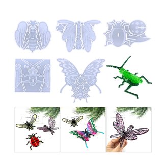 Wholesale DIY Butterfly/Dragonfly/Bees/Ladybug Food Grade Silicone Molds 