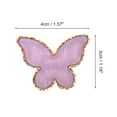 thumbnail image 4 of Unique Bargains 1 Pc Portable Butterfly Ring Nail Art Palette Purple Gold Tone, 4 of 7