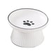 thumbnail image 1 of Cuencos elevados de cerámica para gatos, cuencos elevados para comida o agua, sin estrés, prevención de reflujo, aptos para lavavajillas y microondas, sin plomo ni cadmio, 1 of 6