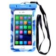 thumbnail image 1 of Funda protectora de bolsas impermeables universales VODOOL para teléfono de 4,0-5,8 pulgadas azul, 1 of 6