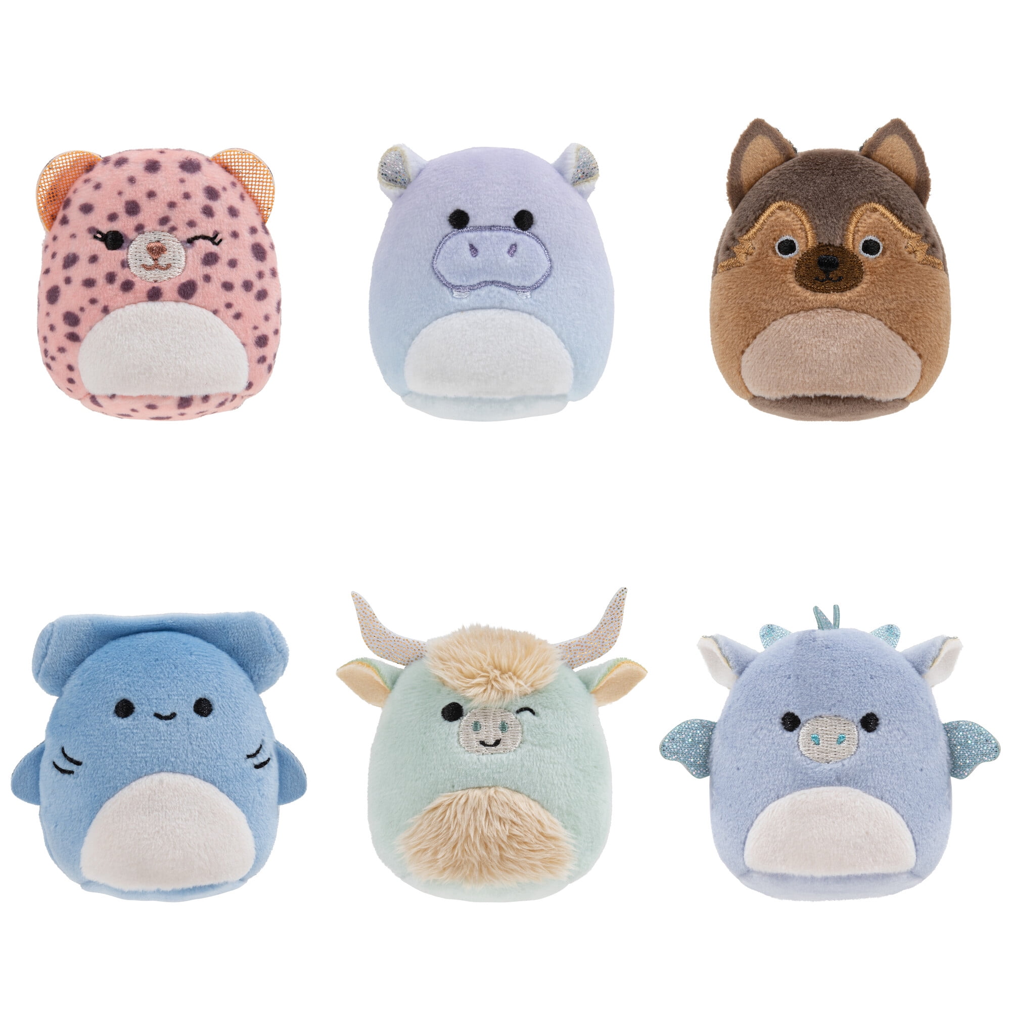 Squishville by Original Squishmallows Deluxe Academy Playset - Includes  2-Inch Eunice The Unicorn Plush, School Desk, Locker, and School Playscene  