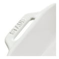 thumbnail image 2 of STAUB Ceramique 2,4 L Ceramic Rectangular Oven Dish, White, 2 of 4