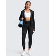 thumbnail image 4 of CRZ YOGA Butterluxe No Front Seam Yoga Leggings 25" High Waisted Womens Lounge Pants Workout, 4 of 8