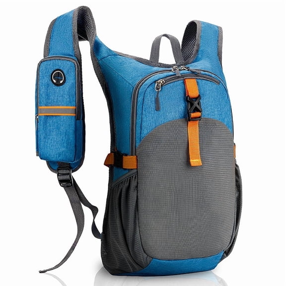 Lightweight Vest Backpack Breathable Anti-Splash Foldable Storage Pack for Outdoor Hiking Mountaineering Unisex