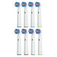thumbnail image 3 of 4Pcs Replacement Electric Toothbrush Heads Accessories Compatible for Oral-B 3728 3738 3744 3757,Teeth, 3 of 10