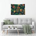 thumbnail image 5 of Kdxio Tropical Tribe Mask Wall Hanging Tapestries Banner For Bedroom College Dorm Home Living Room Party Decor 29X37 In, 5 of 8
