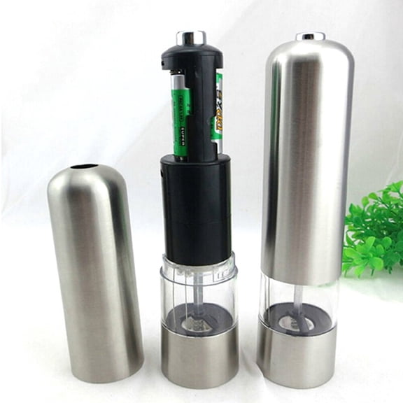 LABSERRON 1Pack Stainless Steel Electric Grinder with Ceramic Core Adjustable for Precise Grinding