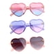 thumbnail image 1 of 3x Lovely Shape Kids Sunglasses Transparent for Children Party Outdoor, 1 of 9
