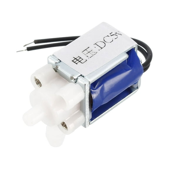 Miniature Solenoid Valve 2 Way Normally Opened DC 5V 0.22A Water Air Solenoid Valve