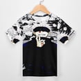 thumbnail image 6 of Boys Girls Jujutsu Anime Kaise T-Shirt Crewneck Short Sleeve Tee Shirt Tops for Kids Teens, 6 of 8