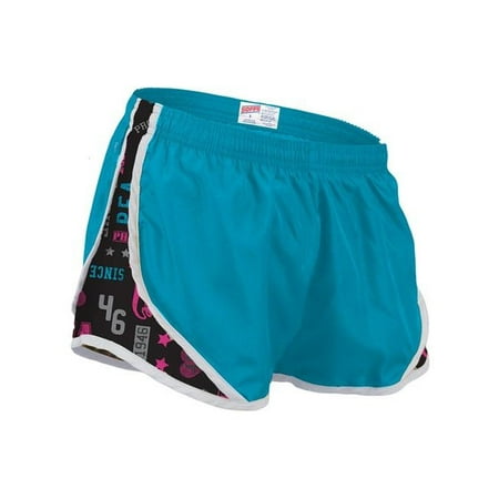 Soffe Girl's Printed Team Shorty Shorts