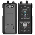 thumbnail image 2 of Case with Stand for Sonim XP5plus, Nakedcellphone [Grid Texture] Slim Hard Shell Phone Protector Cover with Kickstand for Sonim XP5 Plus (XP5900) - Black, 2 of 7
