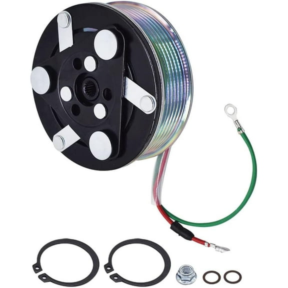 labwork A/C Compressor Clutch Kit Replacement for Civic Si Model 2.0 Liter 2007 2008 2009 2010 2011