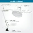 thumbnail image 5 of Studio Designs Metal Adjustable Desk Lamp with LED Bulb and Clamp Base, 5 of 15