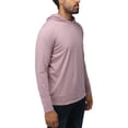 thumbnail image 3 of X RAY JEANS Mens Long Sleeve Hooded T-Shirt, Dusty Lavender, 2XL, 3 of 6