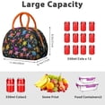 thumbnail image 4 of Playful Dinosaur Lunch Bag – Whimsical Dino Cartoon World with Fun Print, 4 of 4