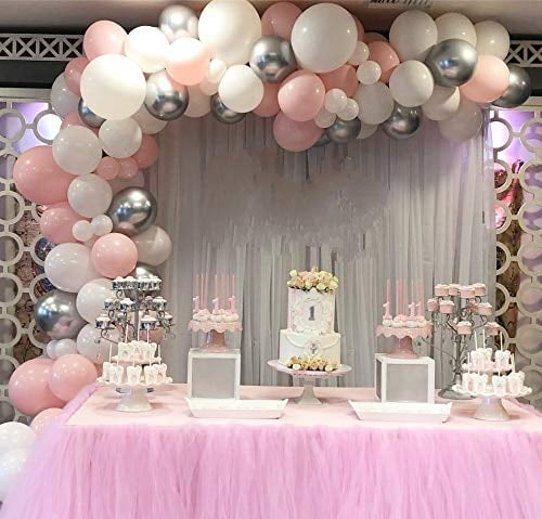 balloon garland backdrop