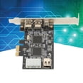 thumbnail image 4 of Tarjeta Adaptadora Firewire PCIEx1 A Cuatro Puertos IEEE 1394A, Tarjeta Elevadora Adaptadora Para Discos Duros, Cámaras Digitales, Escáneres, 4 of 7