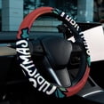 thumbnail image 6 of Christmas 14.5 Inch Printing PVC Leather Car Wheel Covers Steering Wheel Covers Auto Accessories, 6 of 6