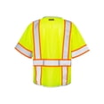 thumbnail image 3 of Kishigo - Premium Brilliant Series Heavy Duty Class 3 Vest - 1550-1551 - Lime, 3 of 3