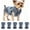 Blue, variant on 2-in-1 Dog Denim Vest Harness Lapel Sleeveless Jean Jacket Built-In Metal D-Ring Leash Attachment Lightweight All-Season Coat for Small Medium Dog Daily Walk Training,L,Blue