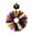 Black, variant on Ouuluon Halloween Thanksgiving Porch Goose Outfits, Cute Creative Orch Goose Outfit, 23 inch Black Costume for Lawn Garden Outdoor Festival