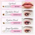 thumbnail image 4 of Pinceles correctores para pinceles de labios, pintalabios, sombra de ojos, base, brocha de maquillaje, aplicadores de herramientas para cosméticos para mujeres, 4 of 4