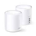 thumbnail image 1 of Sistema de enrutador de malla TP-Link Wi-Fi 6 AX3000 | 2- Enrutadores de malla | Deco W6000 (paquete de 2) | 5000 pies cuadrados de cobertura WiFi (renovada), 1 of 5