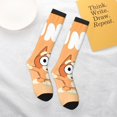 thumbnail image 6 of Saiise Bluey Funny Socks Men Women Boys Kids Adults Novelty Graphic Crew Tube Socks Crazy Design Casual Dress Socks for Sports,Running,Travel, 6 of 7