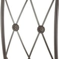 thumbnail image 4 of SAFAVIEH Mizell Outdoor Patio Moon Gateway, Rustic Brown, 4 of 10