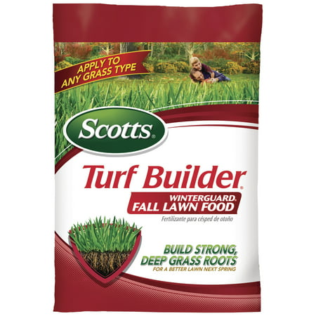 Scotts Turf Builder Winterguard Fall Lawn Food, 5,000 sq (Best Lawn Turf Builder)
