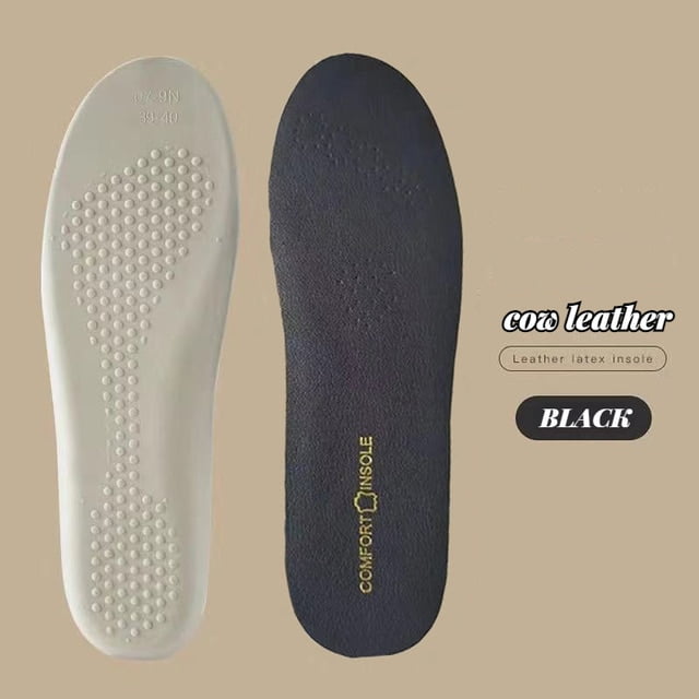 Leather Latex Sports Insole Sheepskin Cowhide Insoles for Shoes