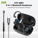 thumbnail image 3 of Audífonos 3 en 1 Desmontables: Intraurales, sobre la Oreja y con Cable, con Cancelación de Ruido ANC y Conexión Multipunto Bluetooth，NE81, 3 of 12