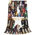 thumbnail image 2 of Hamilton The Musical Ultra-Soft Micro Fleece Blanket Throw All Season Fuzzy Lightweight Throw Blankets For Office Company Home Couch Bed Sofa 50"x40", 2 of 7